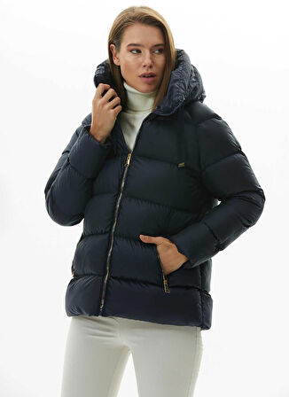 Selen Lacivert Kadın Mont 23KSL6052