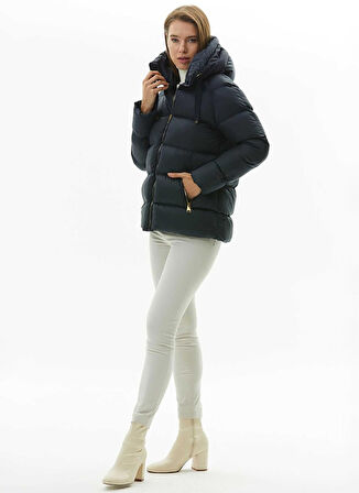 Selen Lacivert Kadın Mont 23KSL6052