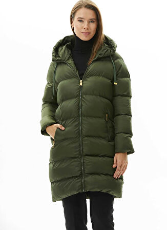 Selen Haki Kadın Mont 23KSL6065
