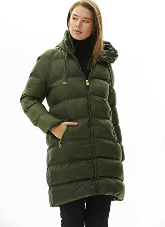 Selen Haki Kadın Mont 23KSL6065