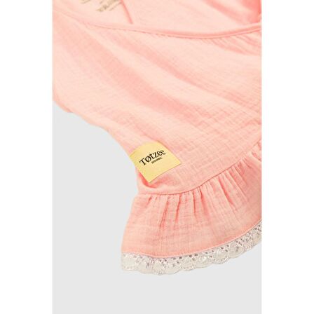 Totzee Kimono Elbise Pembe