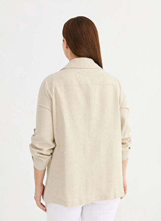 Selen Normal Bej Kadın Ceket 25YSL1446-BB