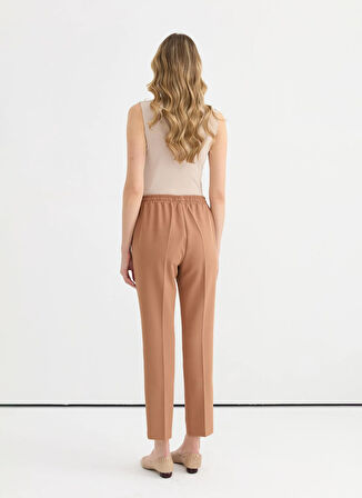 Selen Normal Bel Standart Deve Tüyü Kadın Pantolon 25YSL5347