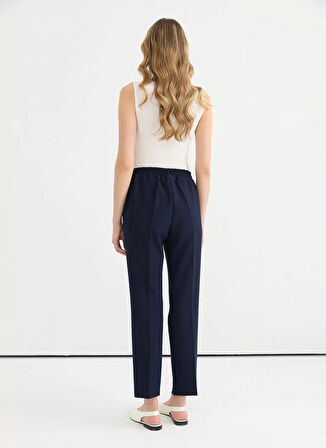 Selen Normal Bel Standart Lacivert Kadın Pantolon 25YSL5347