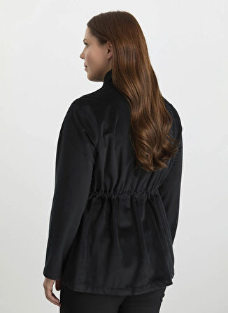 Selen Normal Siyah Kadın Ceket 25KSL1532