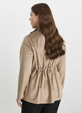 Selen Normal Vizon Kadın Ceket 25KSL1532