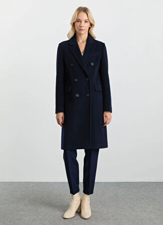 Selen Lacivert Kadın Kaban 25KSL9504