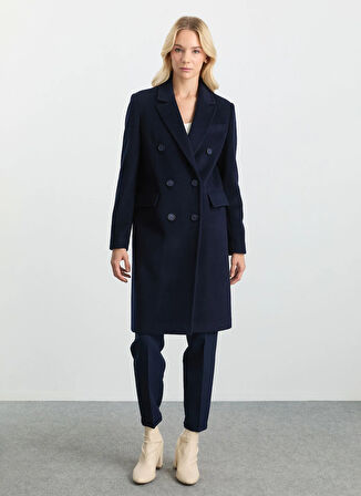 Selen Lacivert Kadın Kaban 25KSL9504