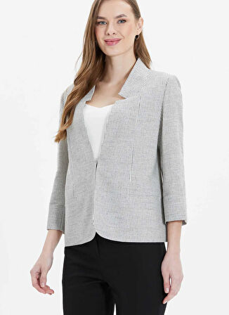 Selen Standart Siyah Kadın Ceket 25YSL1462