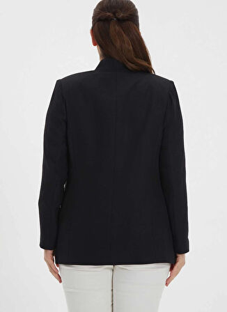 Selen Normal Siyah Kadın Ceket 25YSL1464-BB