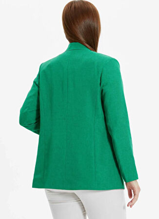 Selen Normal Yeşil Kadın Ceket 25YSL1464-BB