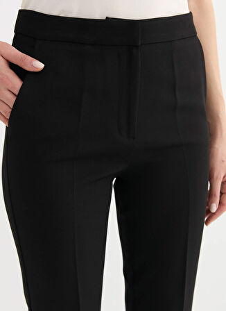 Selen Normal Bel Standart Siyah Kadın Pantolon 25YSL5349