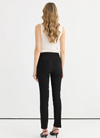 Selen Normal Bel Standart Siyah Kadın Pantolon 25YSL5349