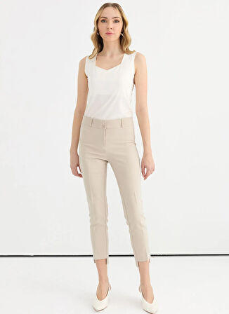 Normal Bel Standart Taş Kadın Pantolon 25YSL5382