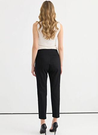 Selen Normal Bel Standart Siyah Kadın Pantolon 25YSL5370