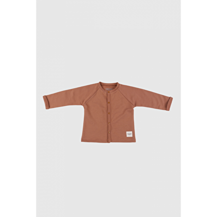 Çıtçıtlı Üst Camel Kahverengi