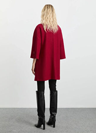 Selen Kırmızı Kadın Kaban 25KSL9510