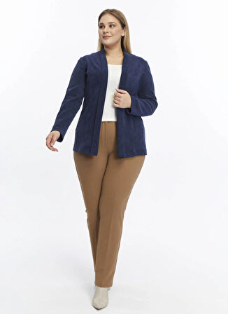 Selen Normal Mavi Kadın Ceket 25KSL1534