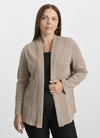 Selen Normal Vizon Kadın Ceket 25KSL1534