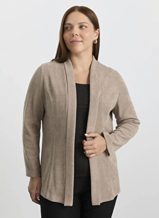 Selen Normal Vizon Kadın Ceket 25KSL1534