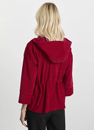 Selen Standart Kırmızı Kadın Ceket 25KSL1536