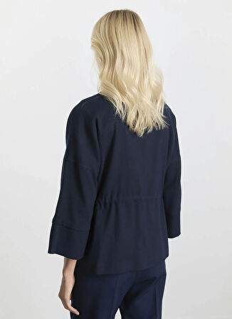 Selen Standart Lacivert Kadın Ceket 25KSL1538