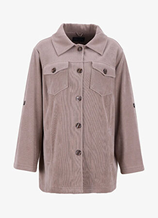 Selen Normal Vizon Kadın Ceket 25KSL1540