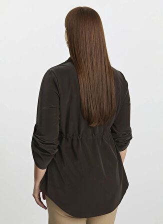 Selen Kahve Kadın Trençkot 25KSL9512