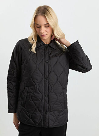 Selen Siyah Kadın Mont 25KSL6150