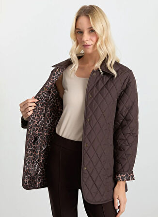 Selen Kahve Kadın Mont 25KSL6151