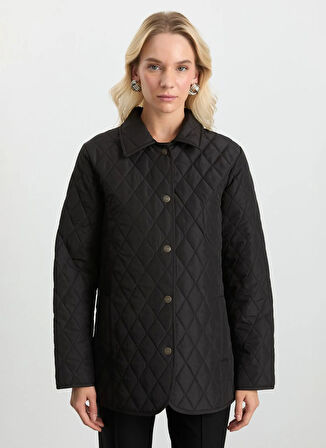 Selen Siyah Kadın Mont 25KSL6151