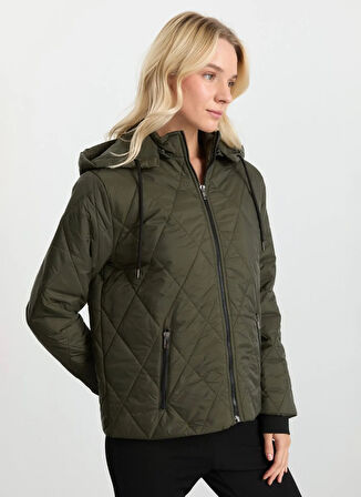 Selen Haki Kadın Mont 25KSL6153