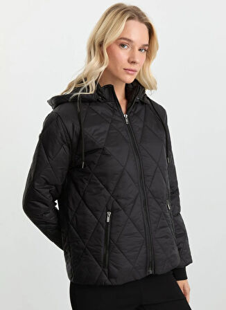 Selen Siyah Kadın Mont 25KSL6153