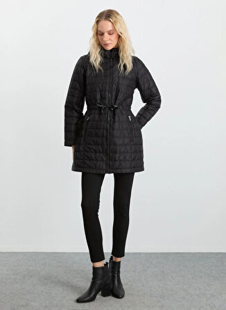 Selen Siyah Kadın Mont 25KSL6155