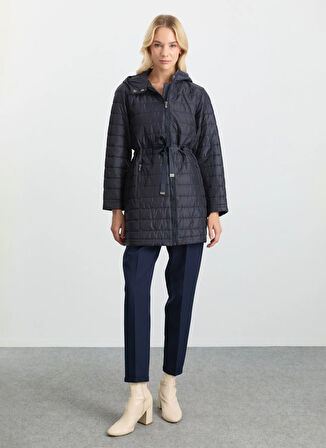 Selen Lacivert Kadın Mont 25KSL6155