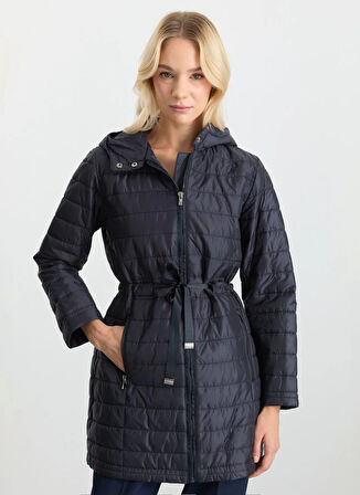 Selen Lacivert Kadın Mont 25KSL6155