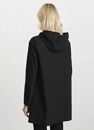 Selen Siyah Kadın Trençkot 25KSL9515