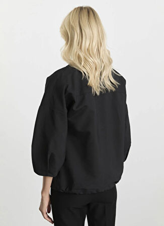 Selen Siyah Trençkot 25KSL9516