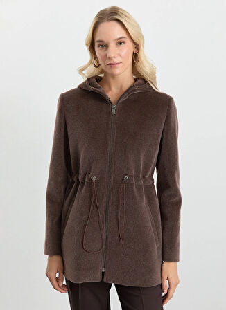 Selen Kahve Kadın Kaban 25KSL9518