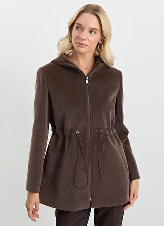 Selen Kahve Kadın Kaban 25KSL9518