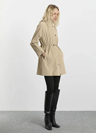 Selen Bej Kadın Trençkot 25KSL9522