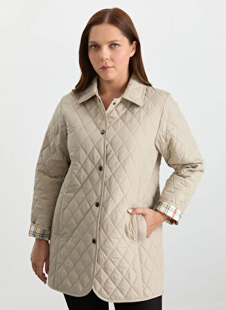 Selen Bej Kadın Mont 25KSL6156