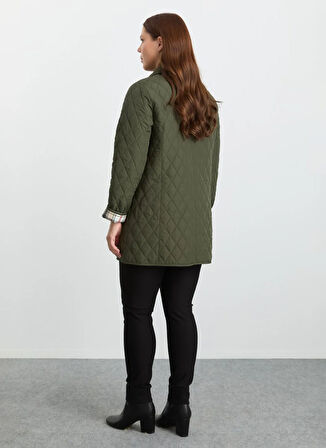 Selen Haki Kadın Mont 25KSL6156