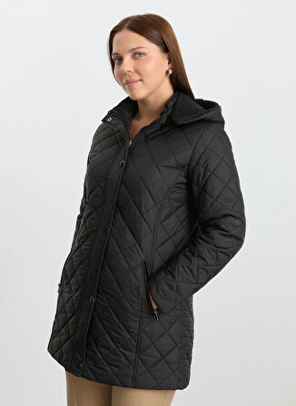 Selen Siyah Kadın Mont 25KSL6157