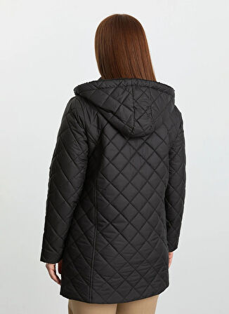 Selen Siyah Kadın Mont 25KSL6157