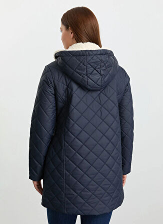 Selen Lacivert Kadın Mont 25KSL6157