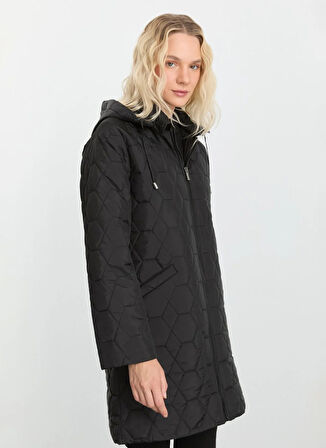 Selen Siyah Kadın Mont 25KSL6158