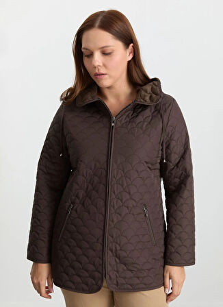 Selen Kahve Kadın Mont 25KSL6159