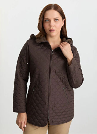 Selen Kahve Kadın Mont 25KSL6159