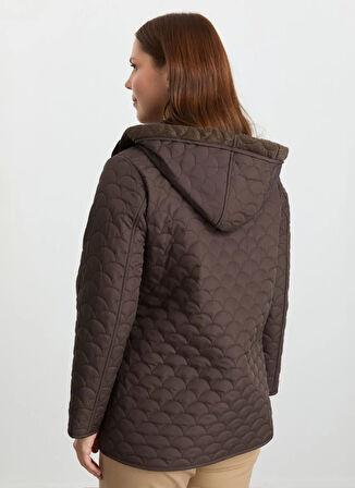 Selen Kahve Kadın Mont 25KSL6159